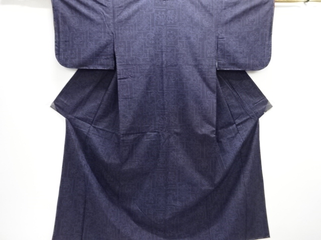 Japanese Kimono / Tsumugi Omeshi Silk